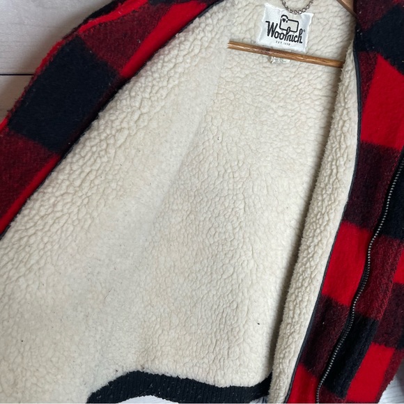 Woolrich Buffalo plaid bomber jacket XL - Picture 11 of 14